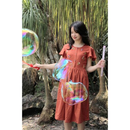 Rập giấy A0 may đầm nữ mã 138 - Hình ảnh 4