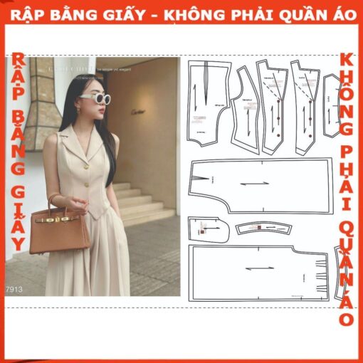 Rập giấy A0 set ghi lê mã 1690 (rập nguyên bộ)