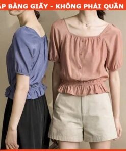 Rập giấy A0 mã 721 - áo kiểu - có HD may