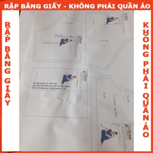 Rập giấy A0 bộ tập yoga mã 1206 - Hình ảnh 4