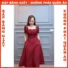Rập giấy A0 mã 1653 - đầm cổ vuông