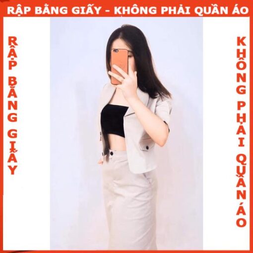 Rập giấy A0 set áo cổ én mã 1389 - Hình ảnh 4