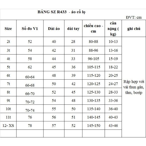 Rập giấy A0 áo thun cổ lọ mã R433 - Hình ảnh 5