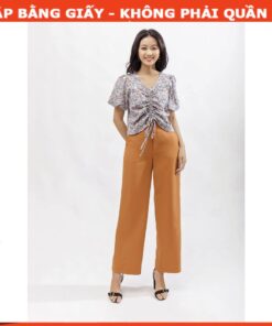 Rập mã 763- Rập quần ống suông