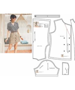 Alternative view of Rập giấy A0 mã 1113 - rập áo