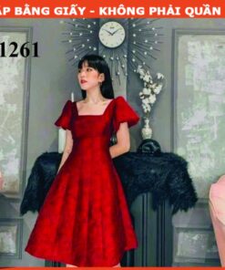 Rập giấy A0 mã 1261- rập đầm tay lồng đèn