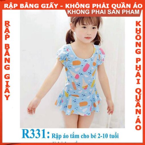 Rập mã R331 rập áo tắm bé