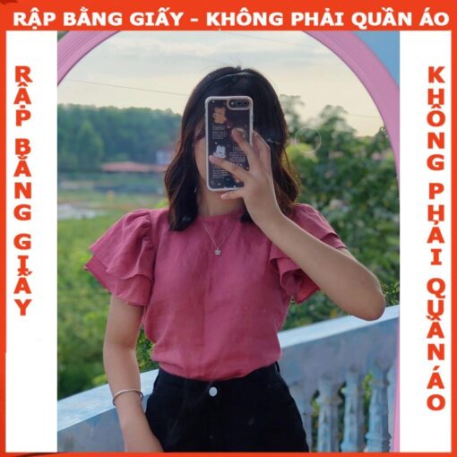 Rập giấy A0 may áo kiểu của nữ mã 1448 - áo