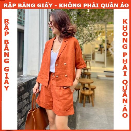 Rập giấy A0 mã 220 - áo khoác 1 lớp tay liền