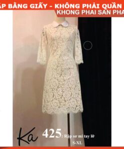 Rập giấy A0 mã 425 - Rập đầm nữ