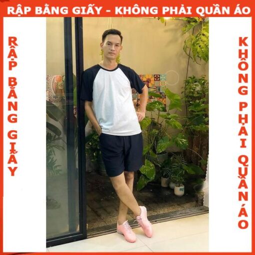 Rập giấy A0áo thun cổ tròn tay raplang mã B39 - Hình ảnh 3