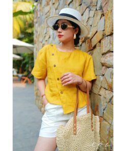 Alternative view of Rập giấy A0 mã 101 - áo vạt lệch