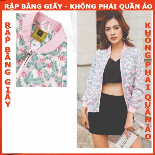 Rập giấy A0 mã 1050 - rập áo bomber  2 lớp