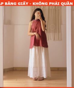 Rập giấy A0  áo yếm mã 212