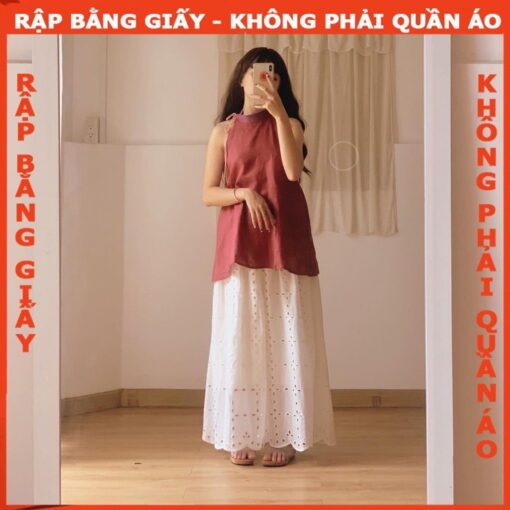 Rập giấy A0  áo yếm mã 212