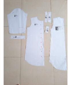 Alternative view of Rập giấy A0 set áo và váy xếp ly mã 1235