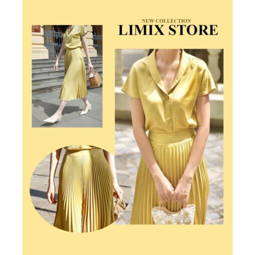 Rập giấy A0 áo cổ sam tay liền mã 1384 - Hình ảnh 3