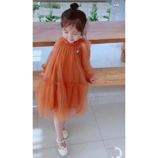 Rập giấy A0 mã R464 - đầm bé gái