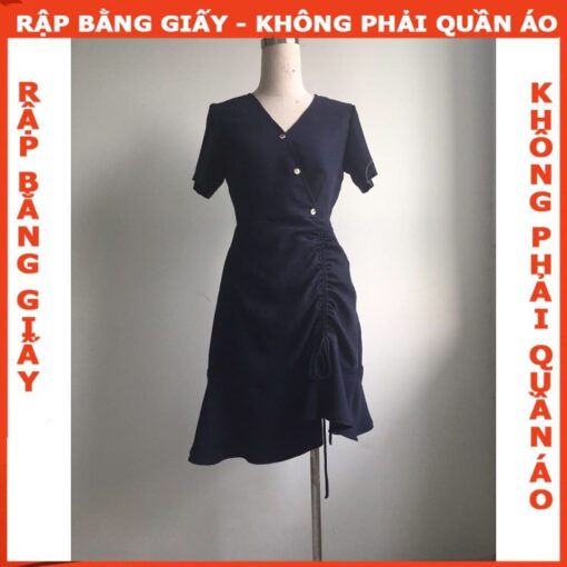 Rập giấy A0 mã 1020 -  Đầm rút dây