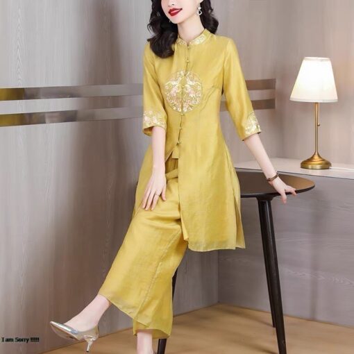 Rập giấy A0 bộ áo dài kiểu mã 324 - Hình ảnh 2