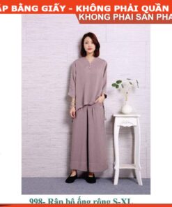 Alternative view of Rập giấy A0 mã 998 - bộ đi chùa nữ