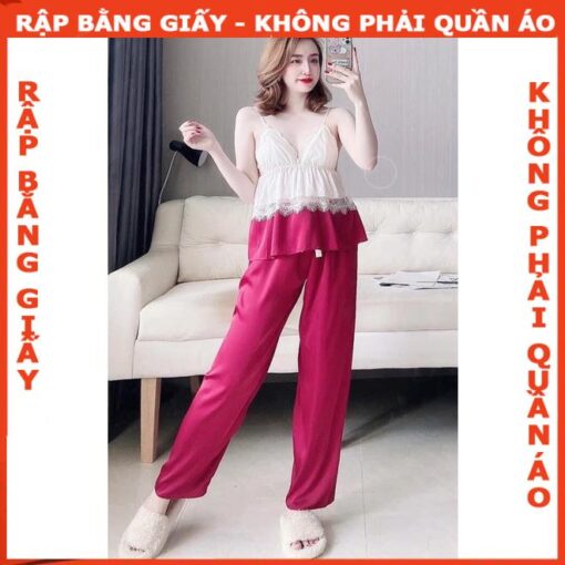 Rập giấy A0 mã 1504 - bộ dây quần suông - Hình ảnh 2