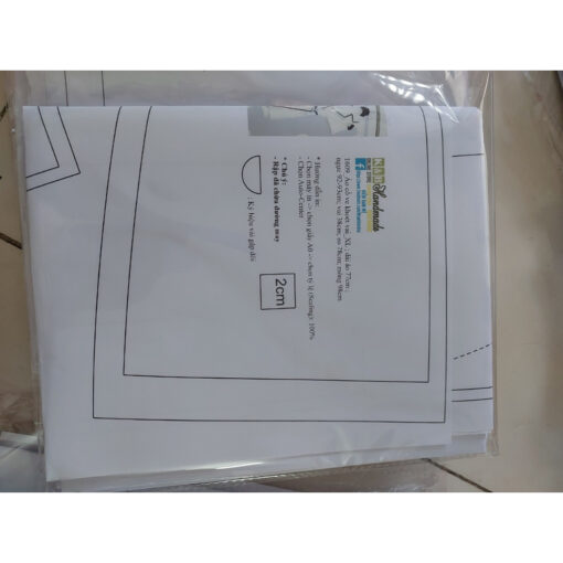 Rập giấy A0 mã 1609 - rập áo dáng dài - Hình ảnh 3
