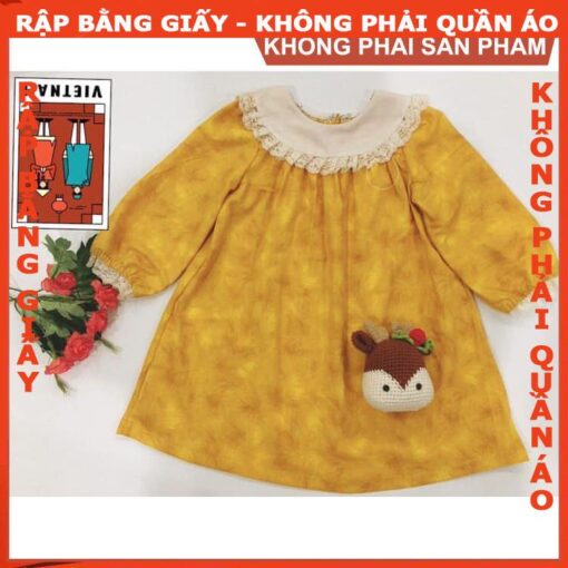 Rập giấy A0 mã R397 - rập đầm nữ - Hình ảnh 6