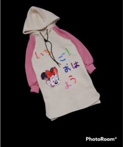 Alternative view of Rập giấy A0  mã R429 - Rập đầm bé gái