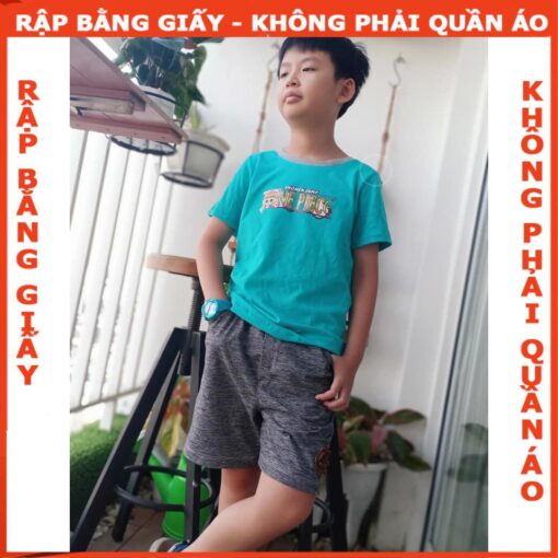 Rập giấy A0 bộ đùi bé trai mã B34 - Hình ảnh 3