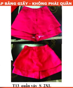 Rập giấy A0 may quân váy mã T13