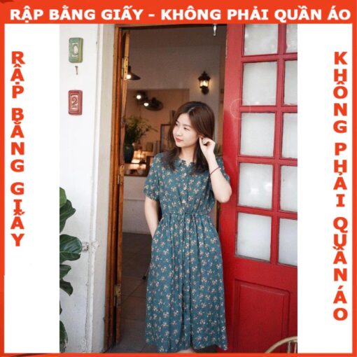 Rập giấy A0 mã 1603 - đầm thắt dây ngang eo