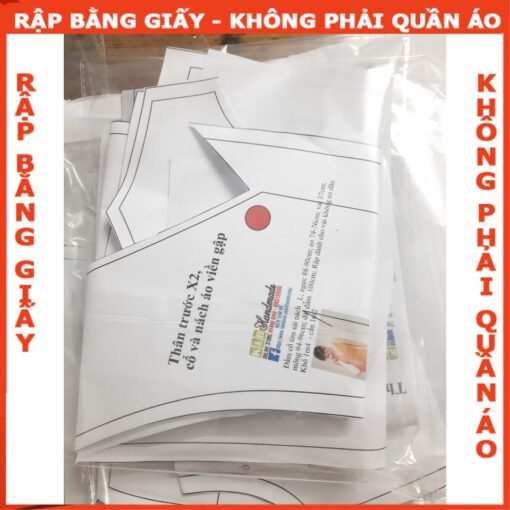 Rập giấy mã 952 - chân váy A - Hình ảnh 3