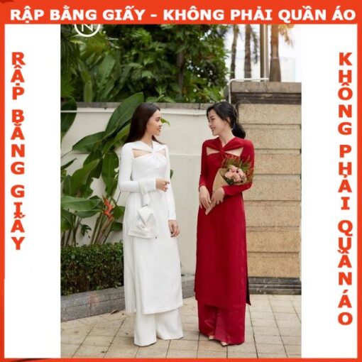 Rập giấy A0 may áo dài mã AD19 - Hình ảnh 3