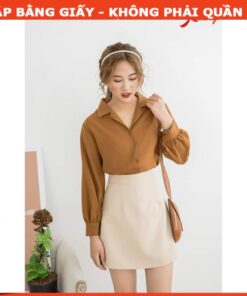 Alternative view of Rập  áo cổ ve tay dài mã 1091