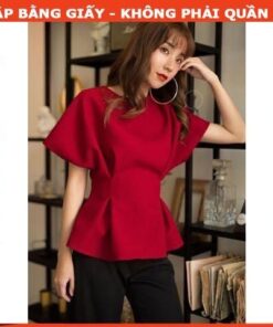 Rập giấy A0 mã 845 - áo xếp ly eo