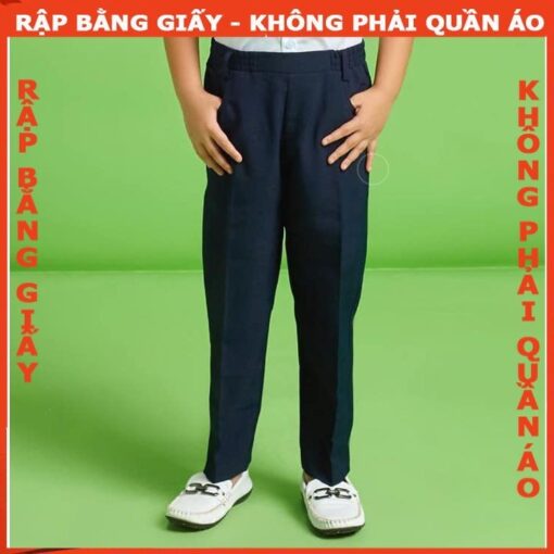 Rập Giấy mã B40 - quần học sinh