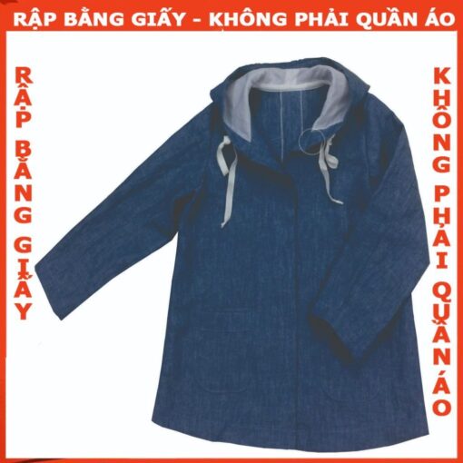 Rập áo khoác có mũ bé trai mã B17
