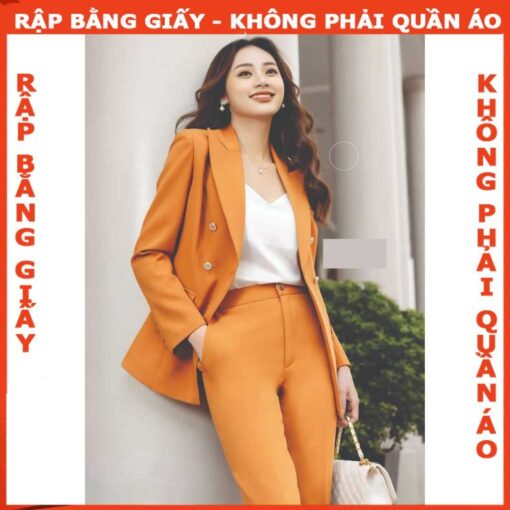 Rập  giấy A0 ÁO VEST nữ  mã 1488