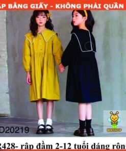 Rập  mã R428 - đầm babydoll