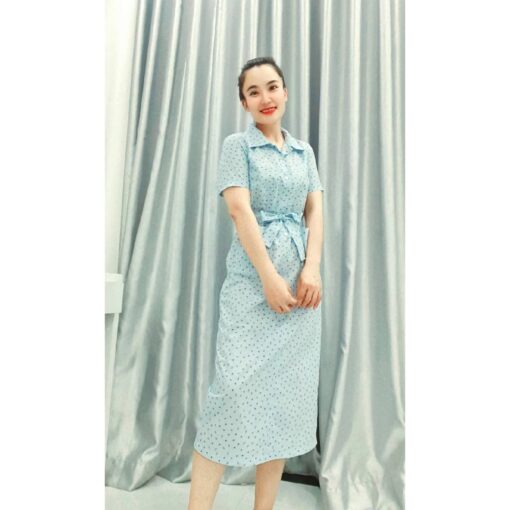 Rập mã 675 rập đầm dáng suông - Hình ảnh 6