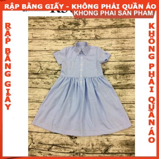 Rập giấy A0 mã R303 r- ập đầm sơ mi bé