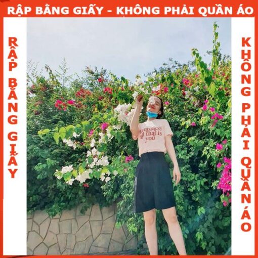 Rập giấy A0 mã 1104 - quần ngố sau thun - Hình ảnh 3