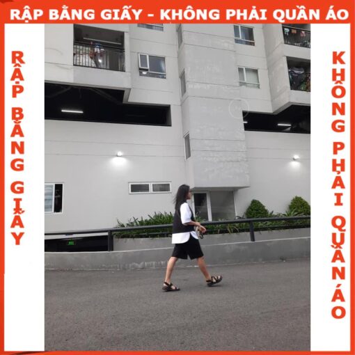 Rập giấy A0 bộ thun quần ngố mã 1313 - Hình ảnh 4