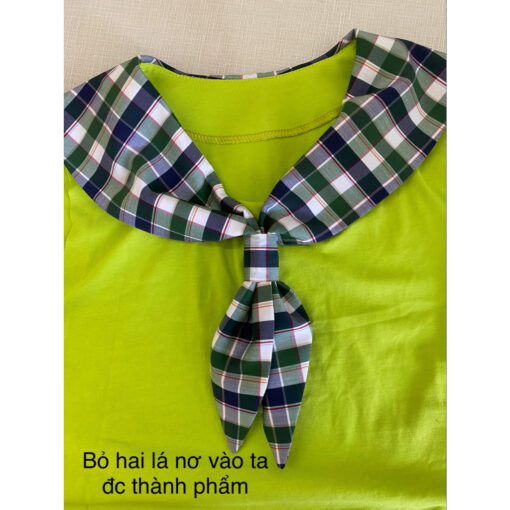 Rập giấy A0 mã R455 - bộ bâu lính thủy mẹ bé - Hình ảnh 5