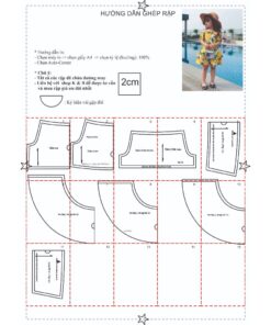 Alternative view of Rập R354 - đầm xòe 3 tầng