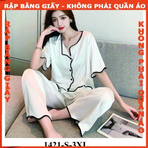 Rập giấy A0 mã 1421 - bộ mặc nhà
