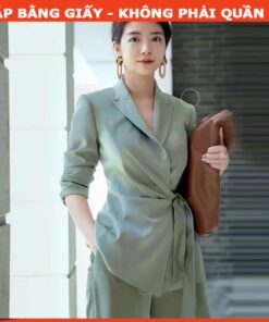 Rập Áo cổ danton tay dài mã 1324