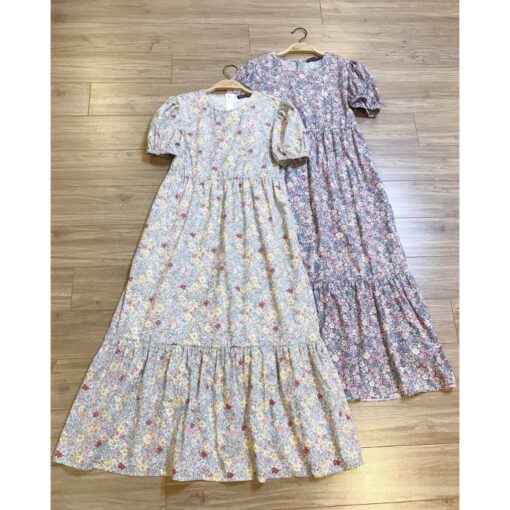 Rập giấy A0 mã 529 - đầm babydoll - Hình ảnh 2