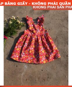 Rập giấy A0 R276 - Rập đầm hở lưng cho bé